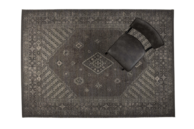 Dutchbone Devon vloerkleed 170x240 earthy brown