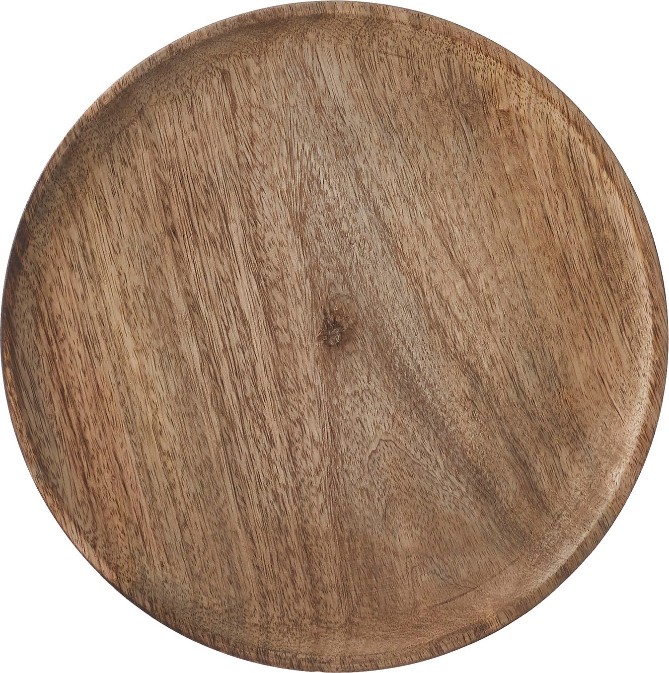 Mica Decorations bord Duko bruin D 30 H 2 cm