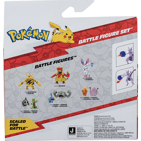 Pokémon Mewtwo og Mew figursæt 2-pak
