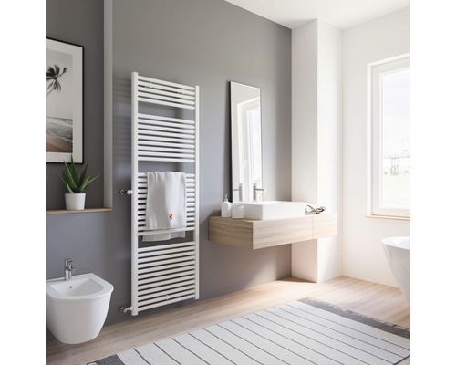 SCHULTE badkamerradiator Munich Special 1750x600mm wit, zijaansluiting 900mm