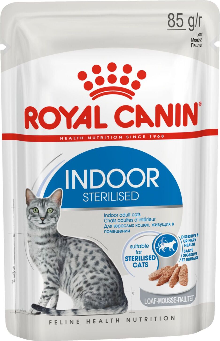 Royal Canin kattenvoer in saus Indoor Sterilised 85 g 12 stuks