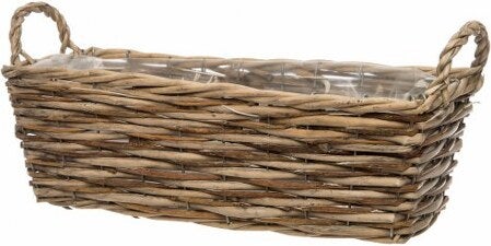 Intratuin plantenbak naturel 35 x 13 x 11 cm