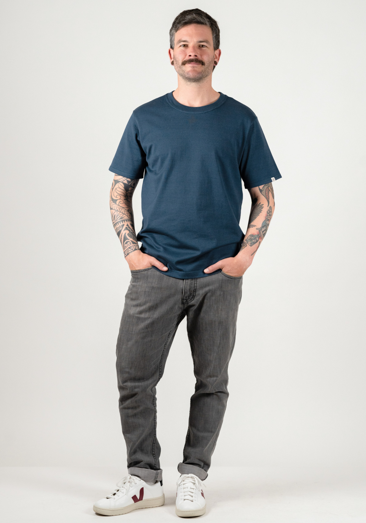 WE ARE ZRCL Herren-T-Shirt Basic Swiss Edition Blue