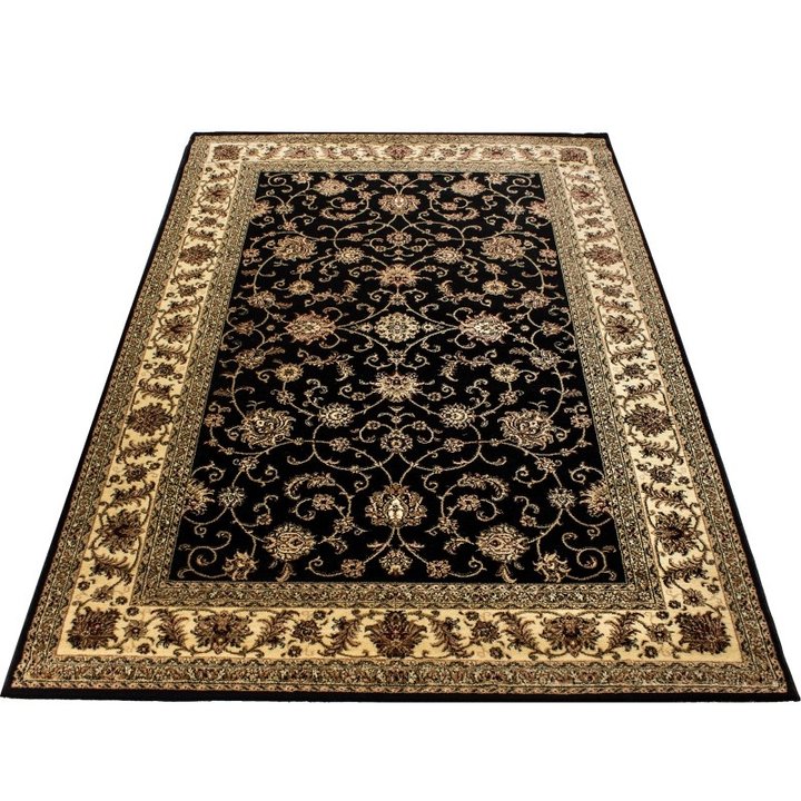 Oosters vloerkleed - Marrakesh Zwart 210 | Authentiek!