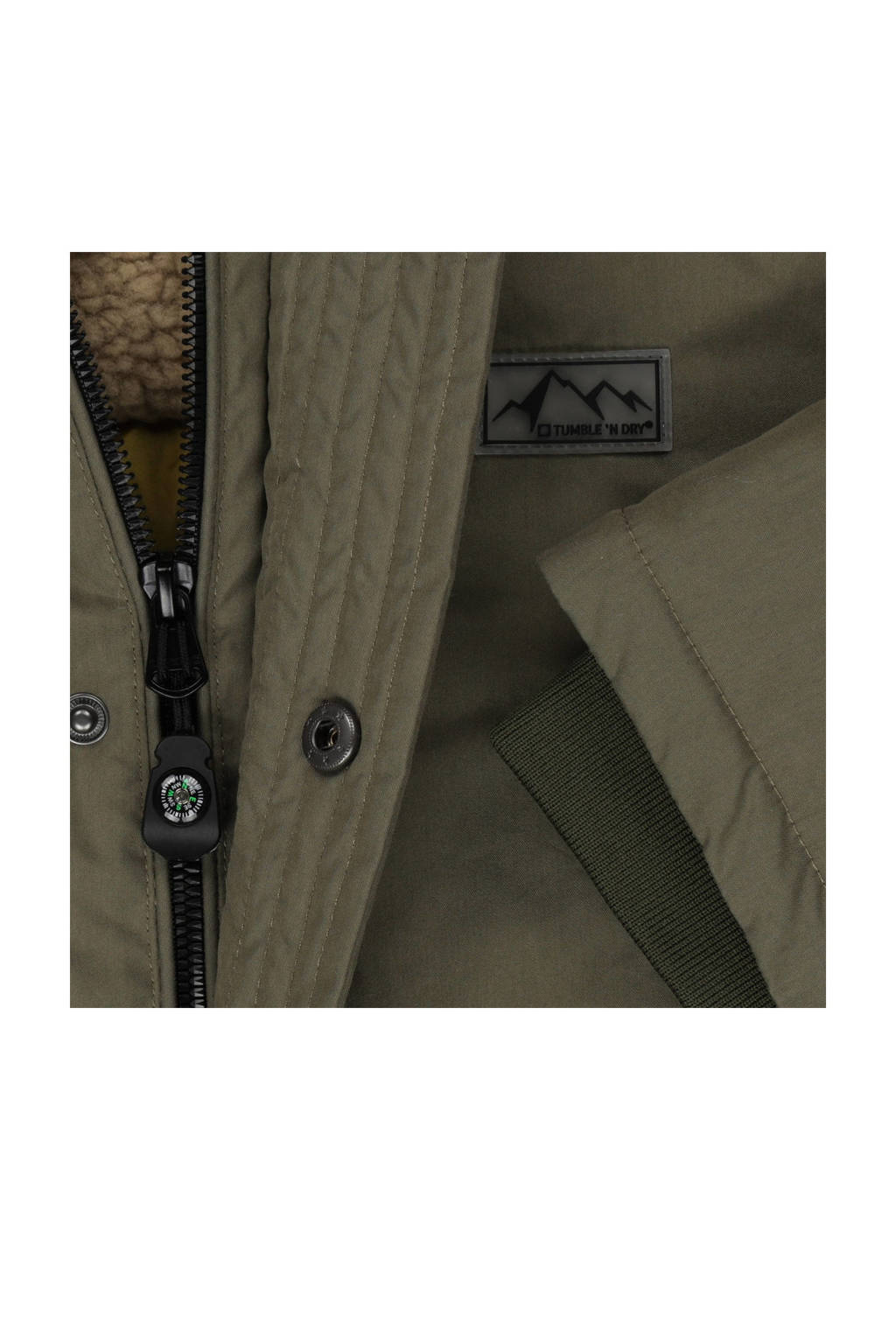 Tumble 'n Dry jas Cologne legergroen