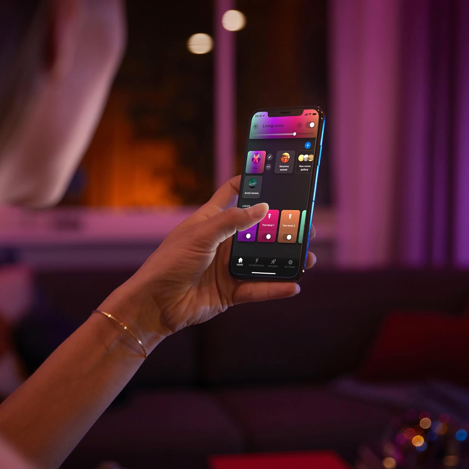 Philips Hue Perifo Railverlichting Plafond - 3 Hanglampen - Basisset - Duurzame LED Verlichting - Wit en Gekleurd Licht - Dimbaar - Verbind met Bluetooth of Hue Bridge - Wit
