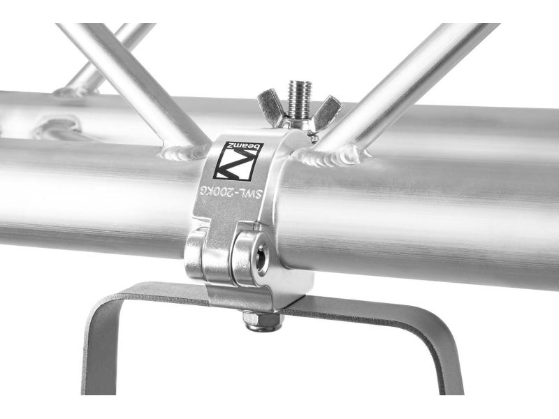 BeamZ Clamp BC50-200 48-51 mm Silber Aluminium-Klemme
