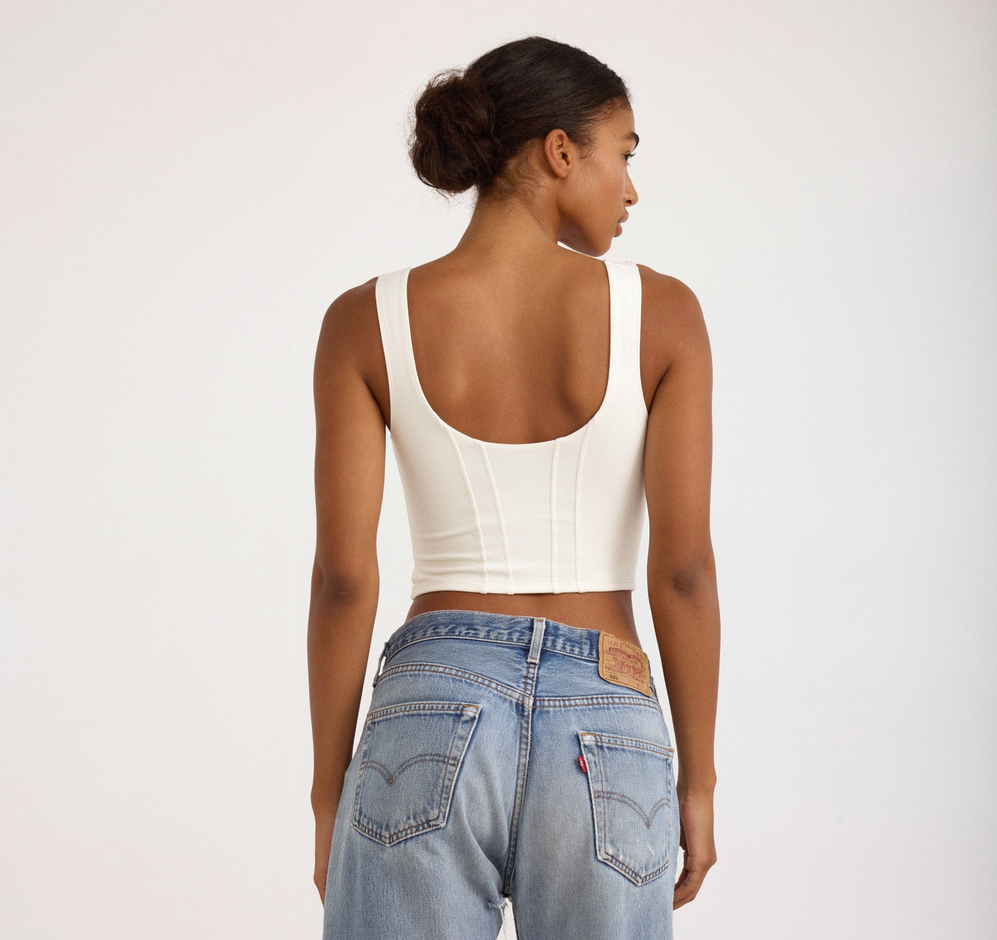 COTTON<br>Flex Corset Top