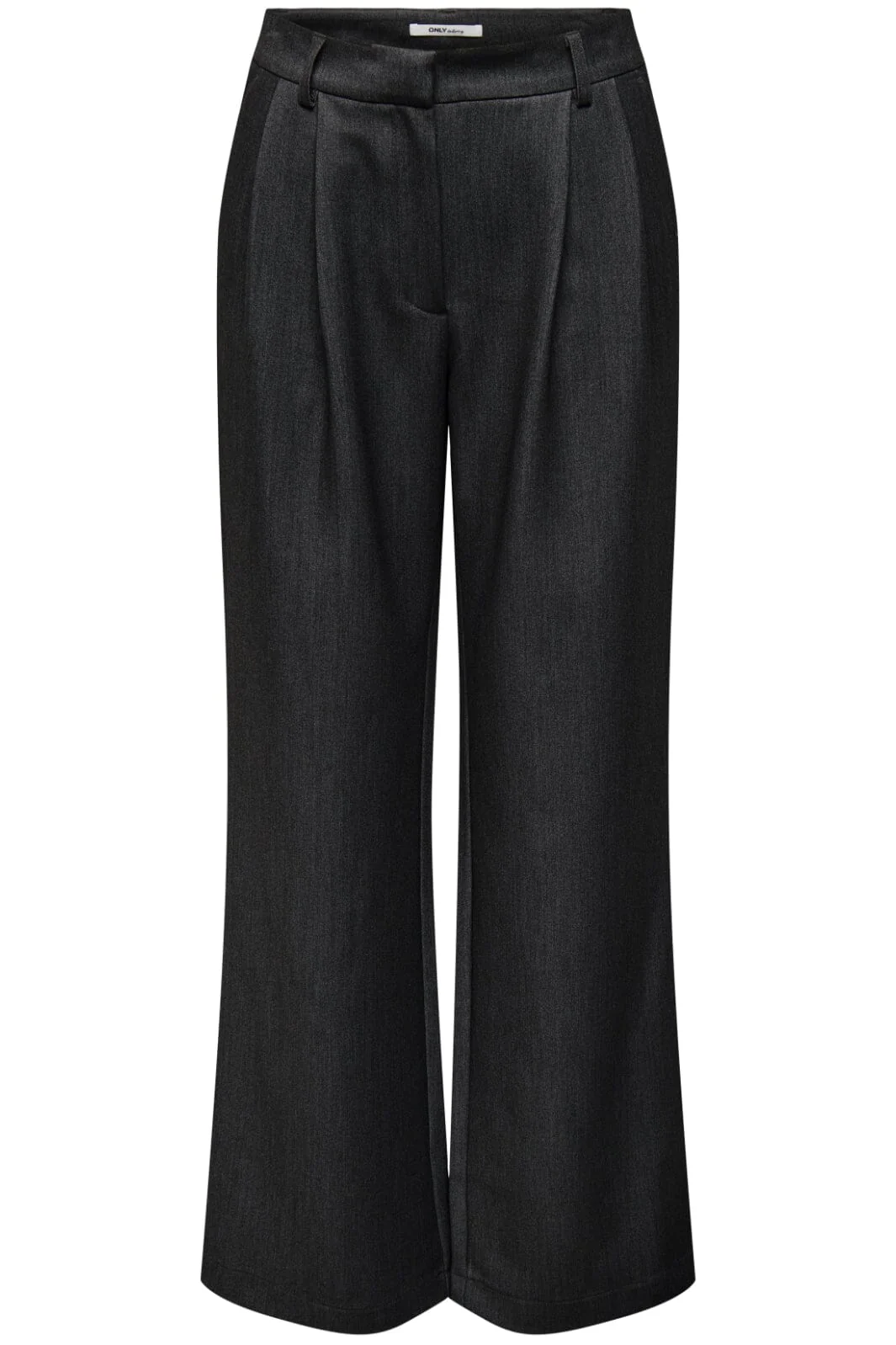Only Onlhattie Pleat Mel Str Pant Tlr 15304707 4761285 black