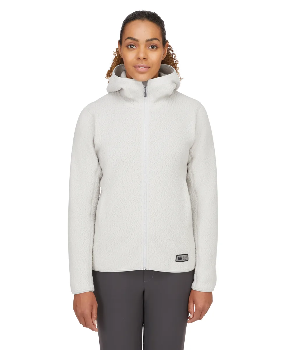 Rab Shearling Hoody Wmns Pewter