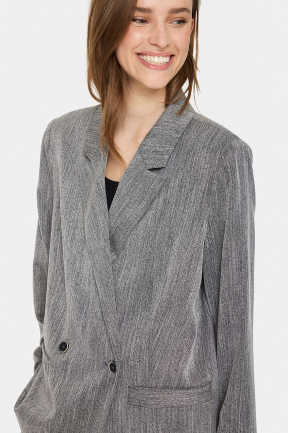 Saint Tropez GlendaSZ Blazer Mist grey melange
