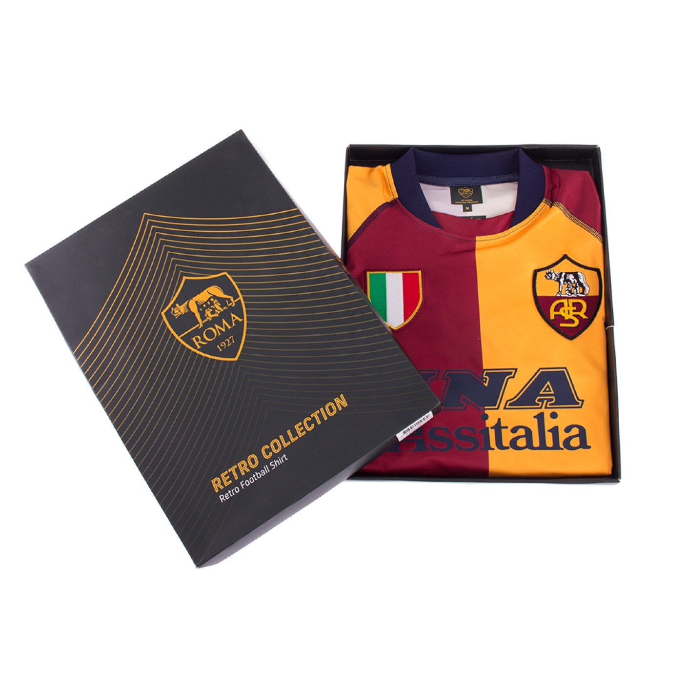 COPA AS Roma Retro Thuisshirt 2001-02