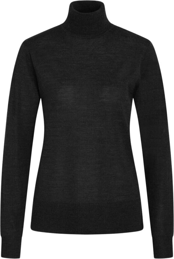 Bruuns Bazaar CharleneBBRoll Neck knit Black