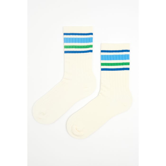 inSua-Sokken rib multi strepen -Insua