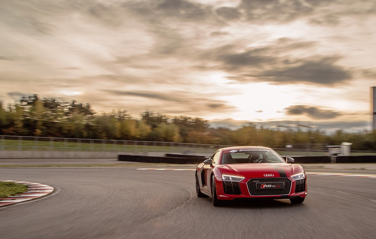 Audi R8 Rennstreckentraining Le Mans