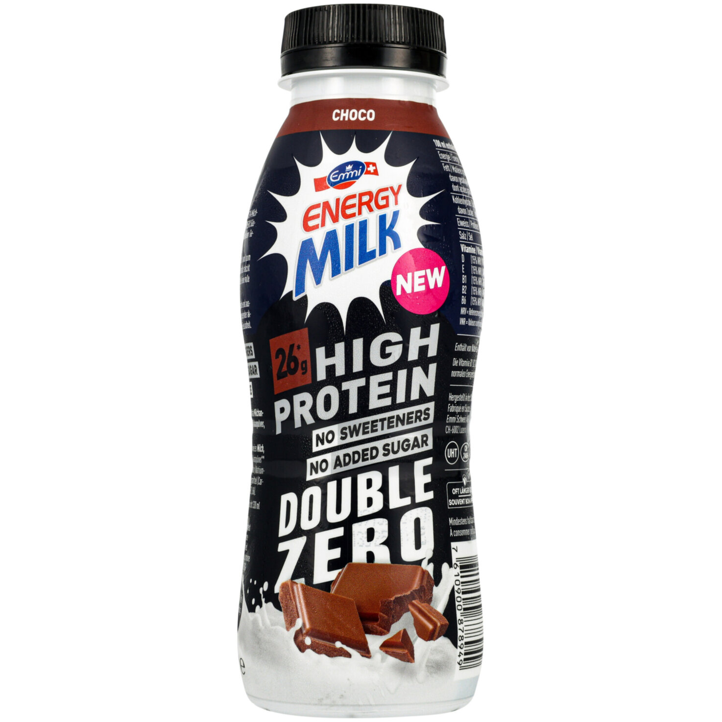 Emmi Energy Milk High Protein Double Zero Choco
