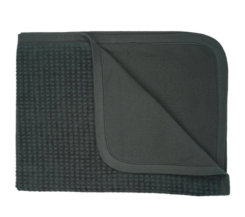 ledikantdeken T.O.G. 2.0 dark green