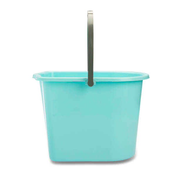 Blokker emmer voor mopset - grijs turquoise
