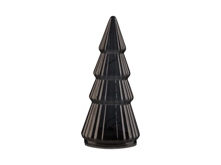 Glazen kerstdecoratie met LED