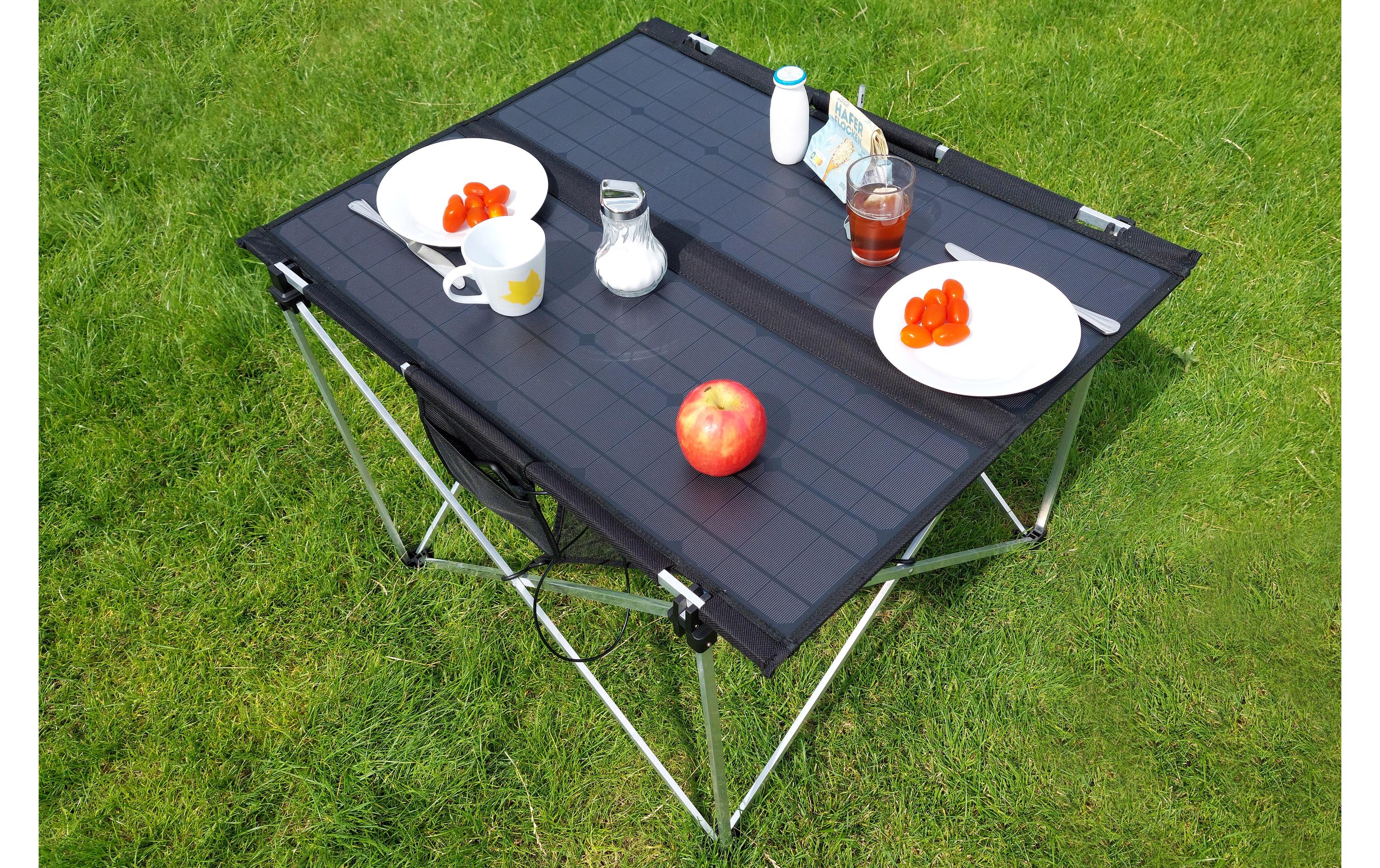 Faltbarer Solar-Campingtisch 60W TX-252<br>Solar Tischkraftwerk