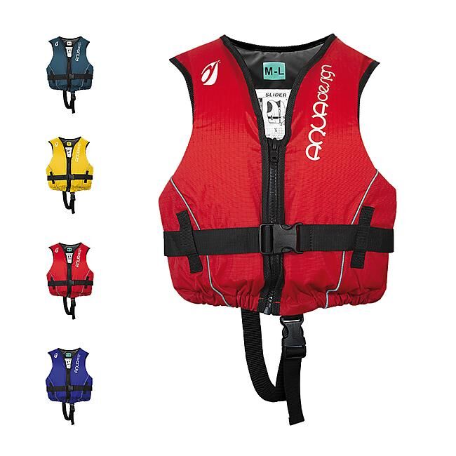 AQUA DESIGN - GILET SLIDER CLUB COULEURS