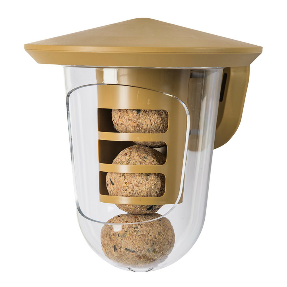 Mangeoire transparente hello multi nourriture pour oiseaux