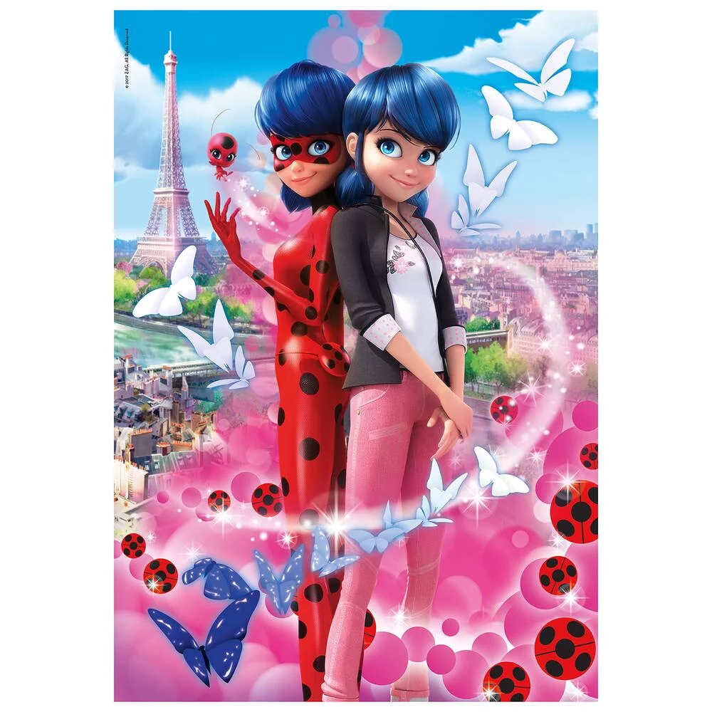 MIRACULOUS - PUZZLE SUPERCOLOR 104 PIECES