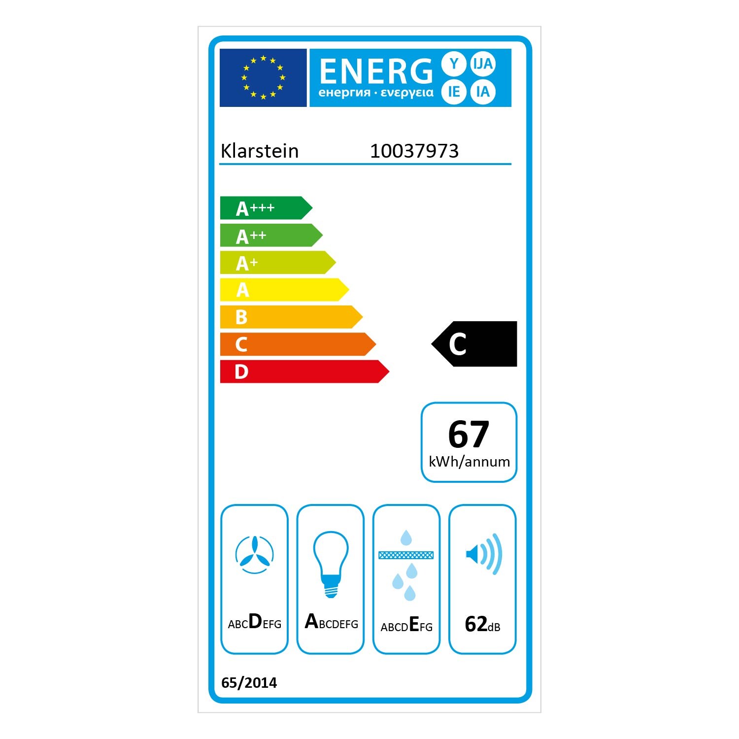 Skyfall Smart Inselabzugshaube Ø45cm Umluft 402m³/h LED Weiß/silber