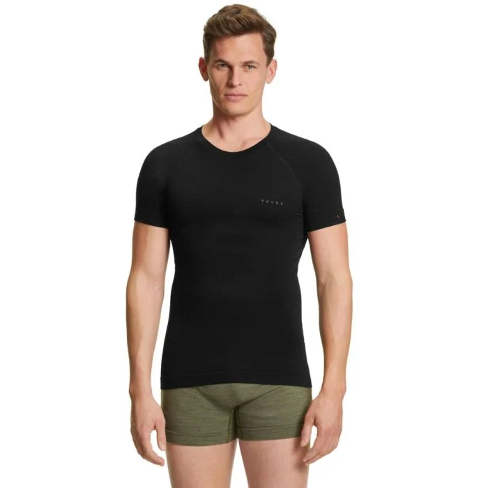 Falke Herre T-shirts RU Short Sleeve Tee Warm Sort