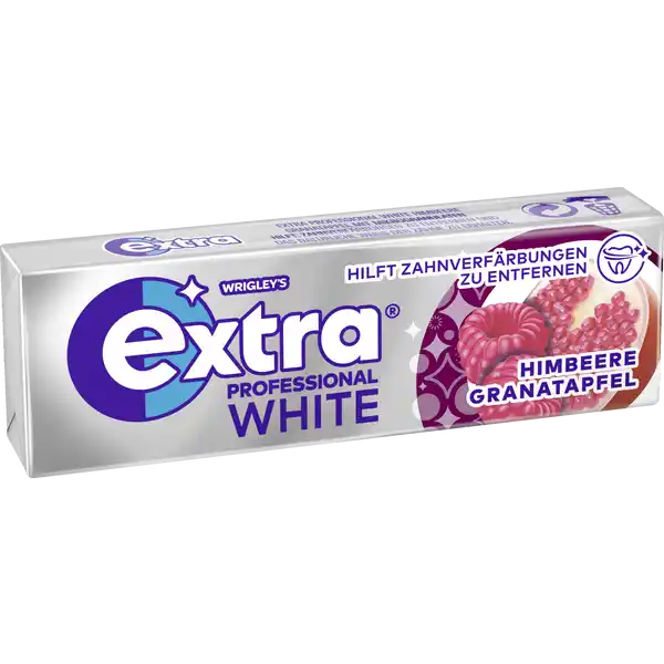 White Himbeere Granatapfel, zuckerfreier Kaugummi