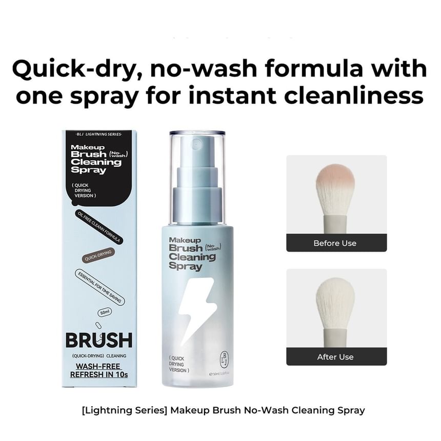 BLJ - Lightning Series Rinseless Brush Cleansing Mist (geurvrij)