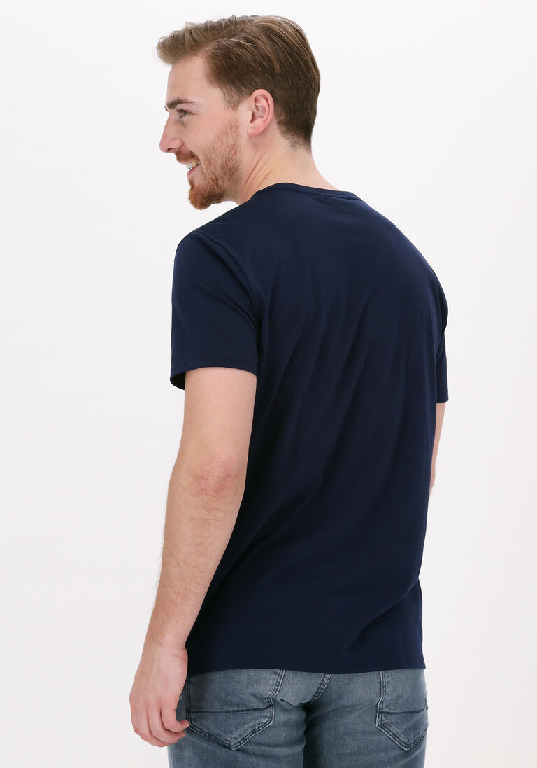 LACOSTE donkerblauwe lacoste t-shirt 1ht1 men's tee-shirt 1121