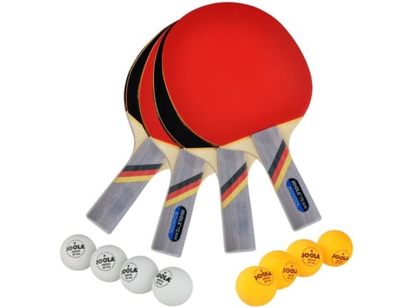 Joola bordtennis lagskoleracketer + baller (54825)
