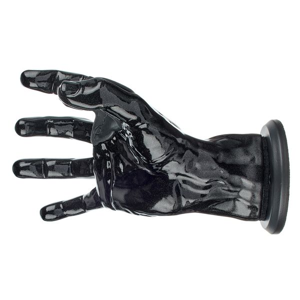 Guitar Grip Male Hand Black Metallic Right