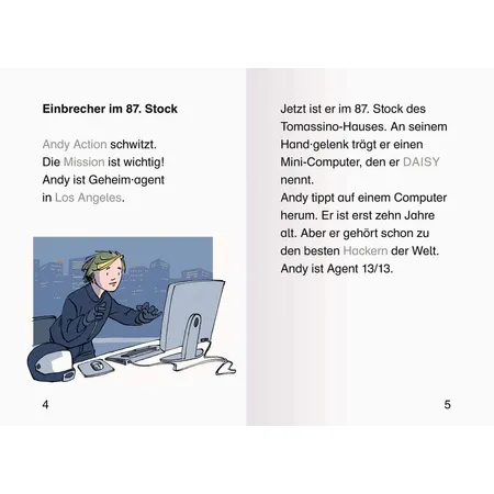 Ravensburger Erstleser - leichter lesen: Agent Andy Action
