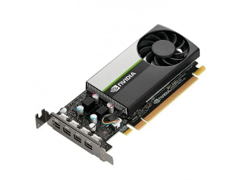 NVIDIA T1000 - Grafikkort - T1000 - 8 GB GDDR6 - PCIe 3.0 x16 lavprofil - 4 x Mini DisplayPort