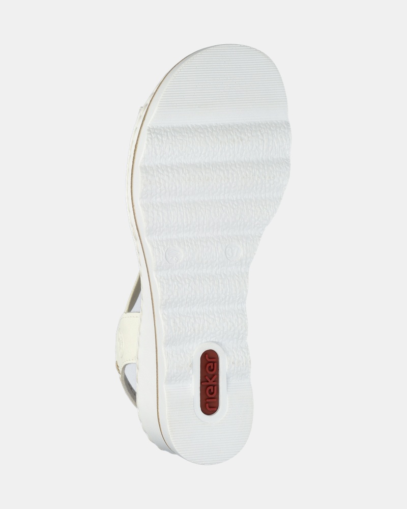 Rieker Sandalen  - wit