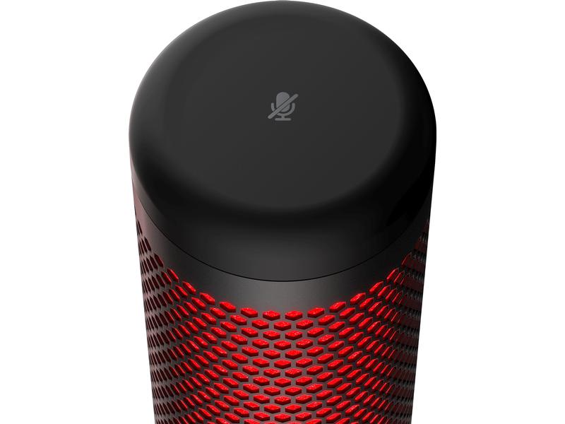 HyperX Mikrofon QuadCast Gaming-Mikrofon mit LED Anzeige