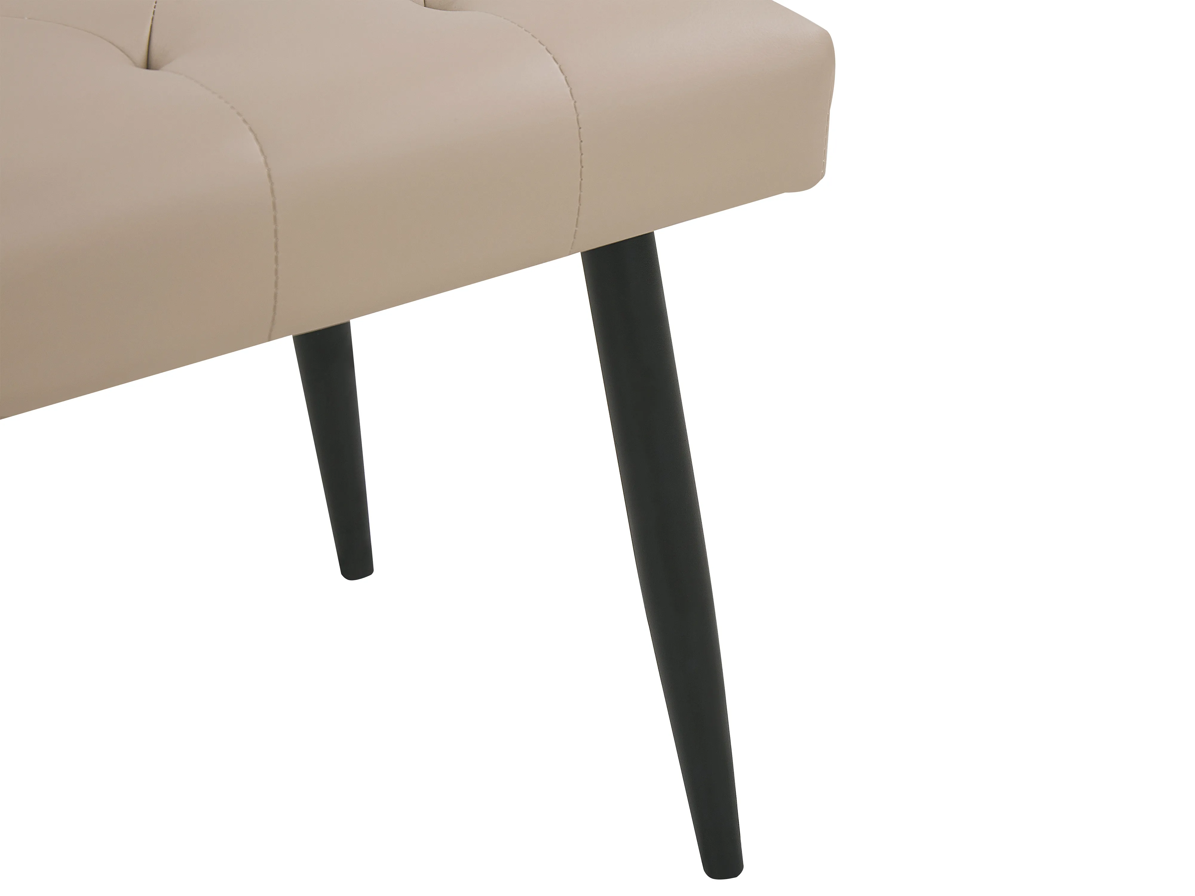 Slaapkamerset Kunstleer ESSONNE 160 x 200 cm Beige