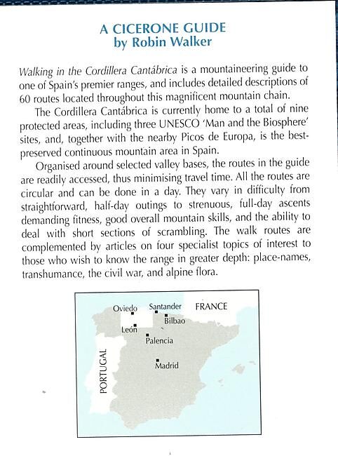 CICERONE - WALKING CORDILLERA CANTABRICA