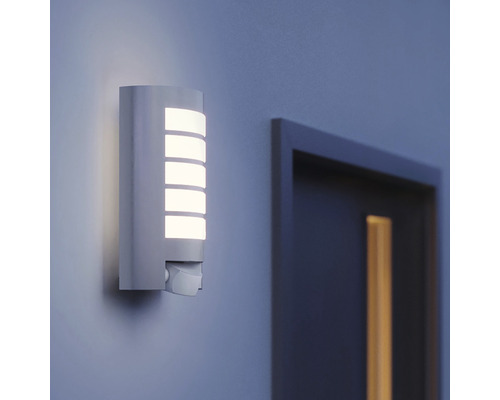 Steinel Sensor Buitenwandlamp, 1-lichts, 279x155 mm, L 12 S, Aluminium