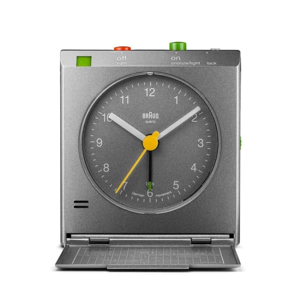 Braun Klassisk Relflex Control Travel Alarm Clock