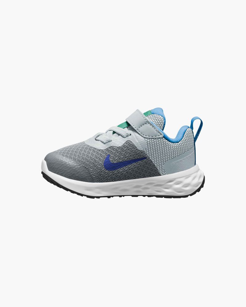 Chaussures Nike Revolution 6 Gris & Bleu pour enfant