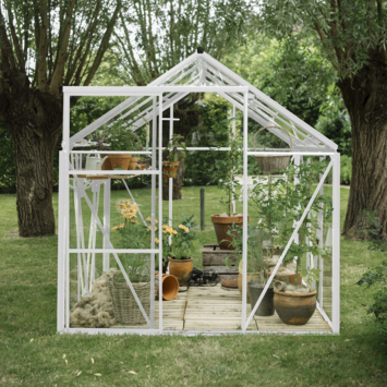 Royal Well Kate III kweekkas aluminium wit 6,0 m²