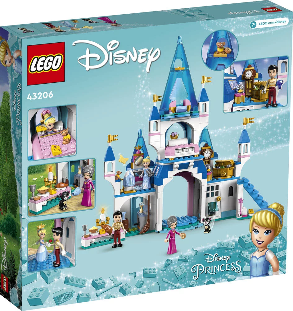 LEGO®DISNEY PRINCESS™ 43206 - LE CHATEAU DE CENDRILLON ET DU PRINCE CHARMANT
