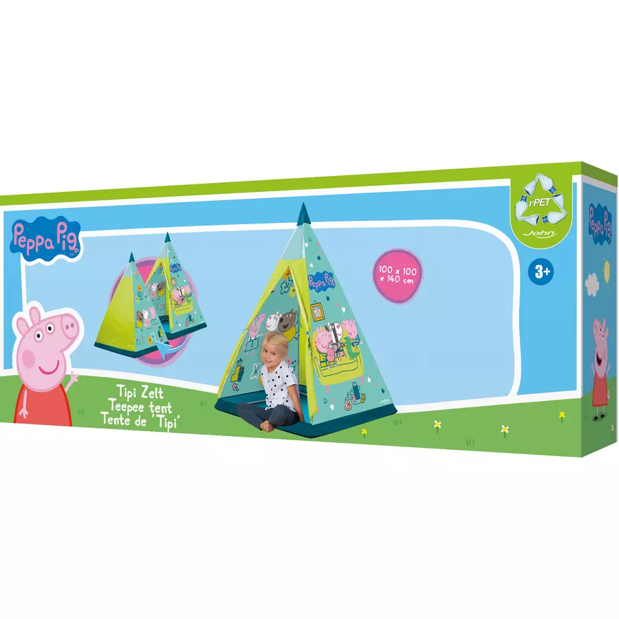 John® Tipi Zelt Peppa Pig