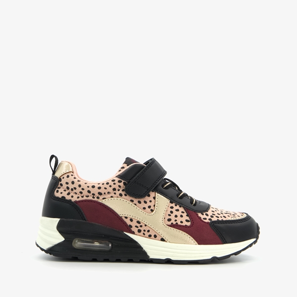 Blue Box meisjes sneakers zwart/roze met airzool