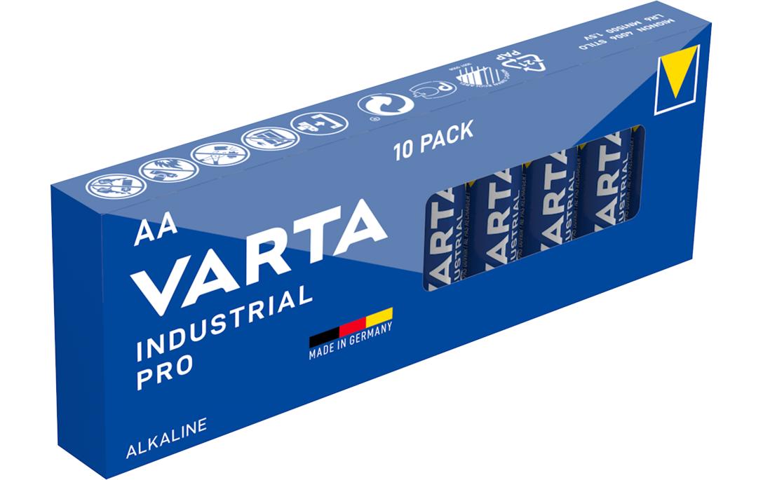 Batterie Industrial Pro , 10 StückTyp LR6 / AA / Mignon, 10 Stück