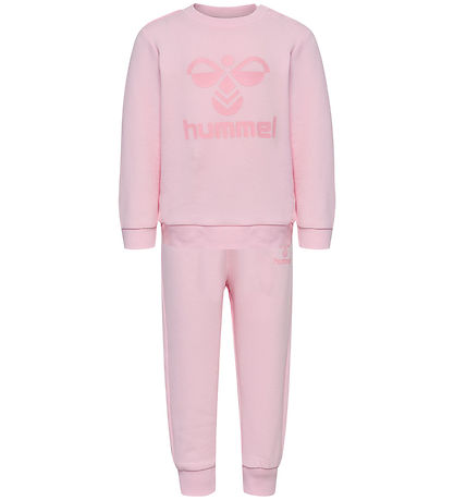 Hummel Set - hmlArine Rundhalsanzug - Pink-A-Boo