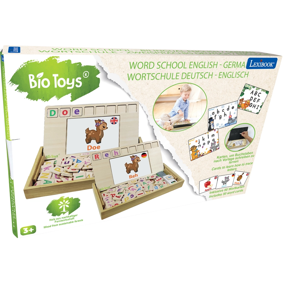 LEXIBOOK Bio Toys  Wortschule zweisprachig: Englisch - Deutsch